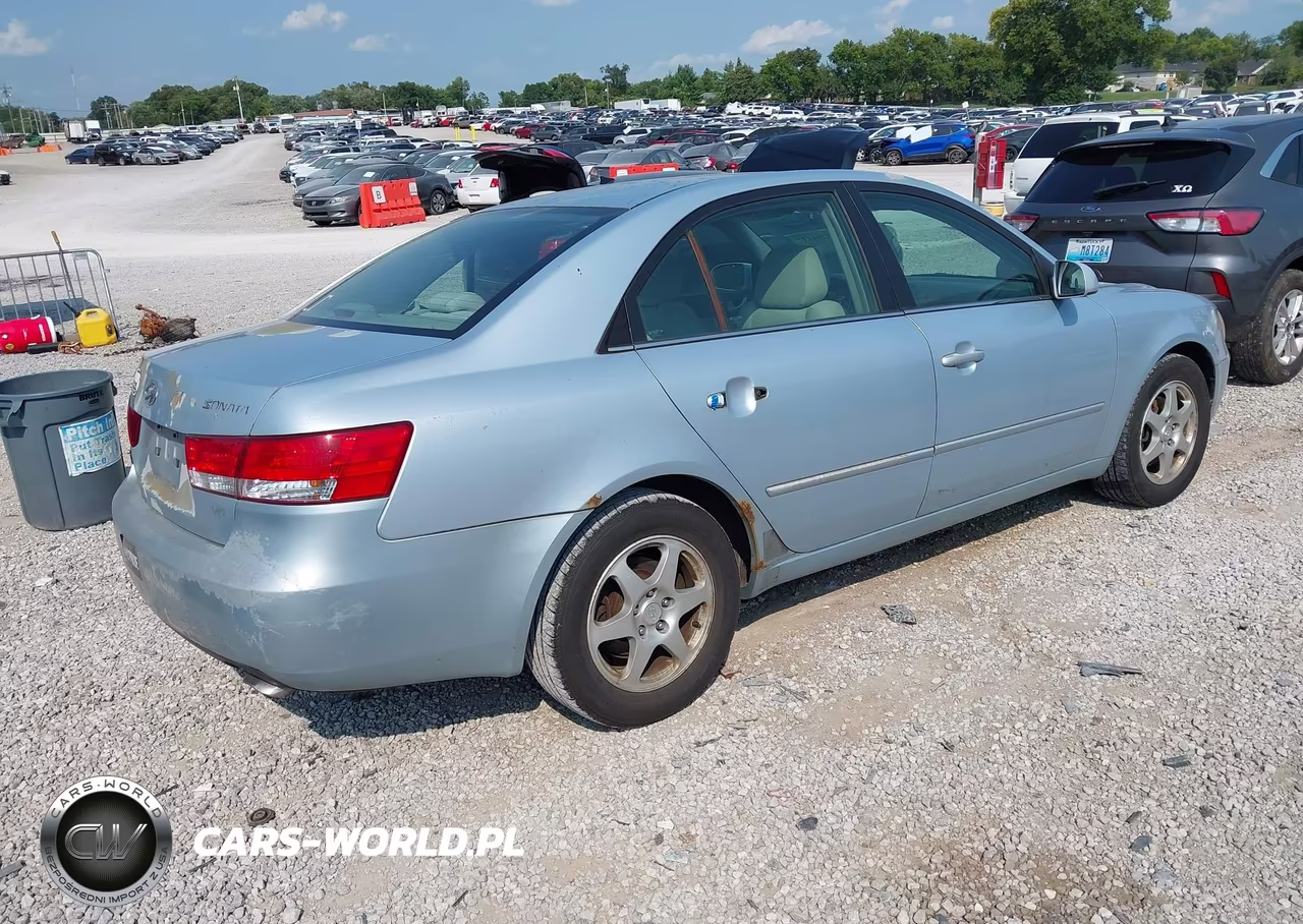 2006 Hyundai Sonata Gls V6-Lx V6 VIN:5NPEU46F26H092530 - 4