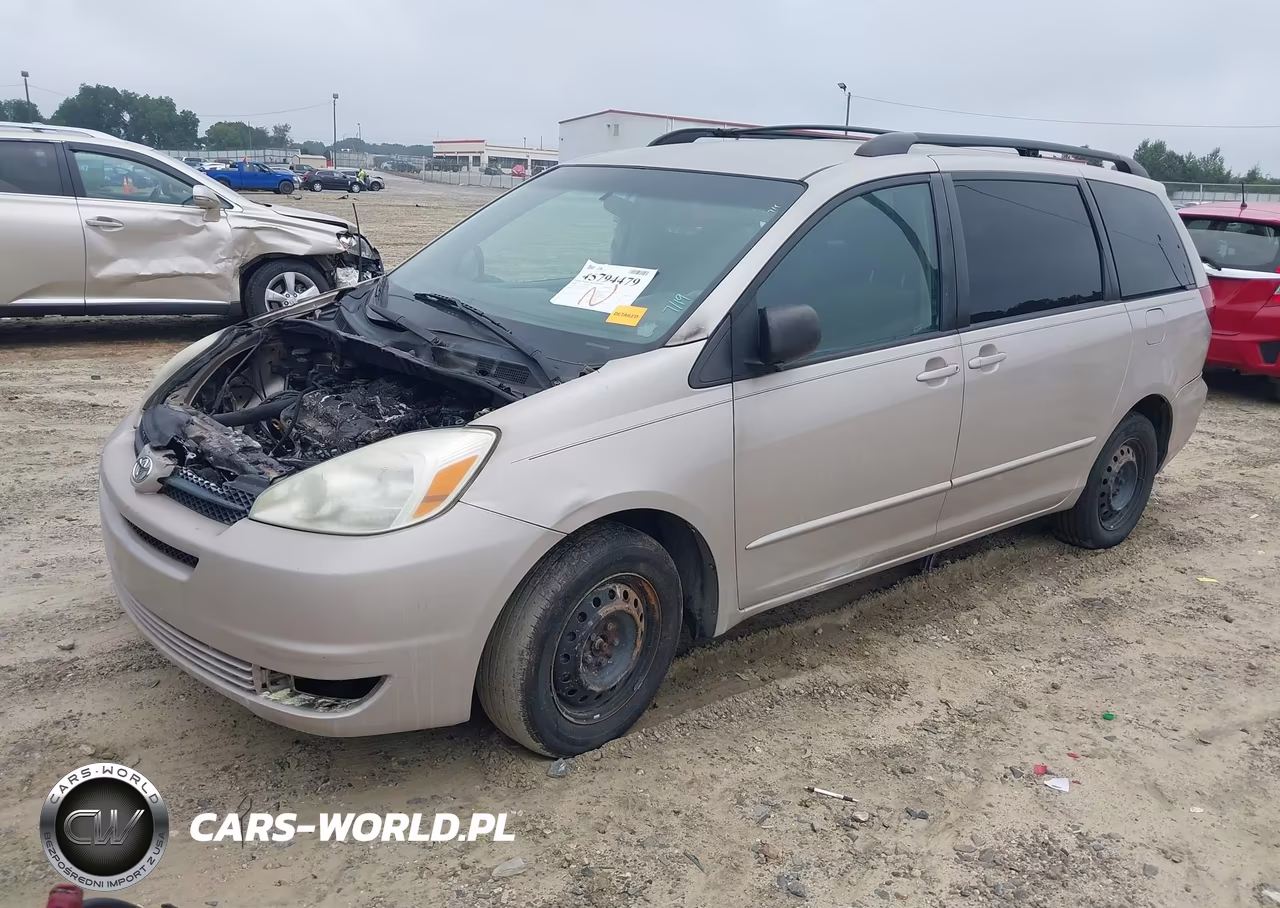 2004 Toyota Sienna Le VIN:5TDZA23C34S163802 - 2