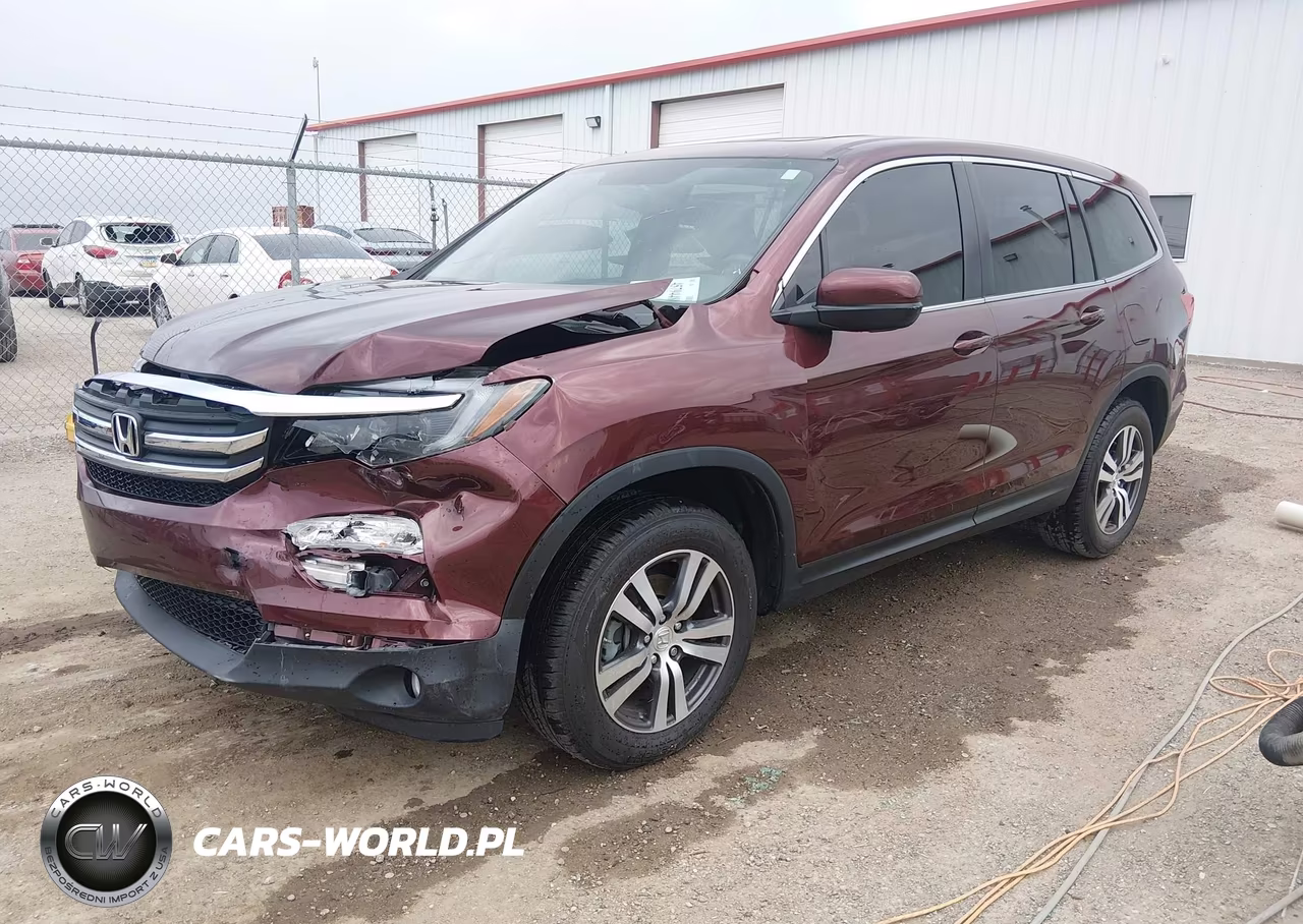 2018 Honda Pilot Ex-L VIN:5FNYF5H5XJB018054 - 2