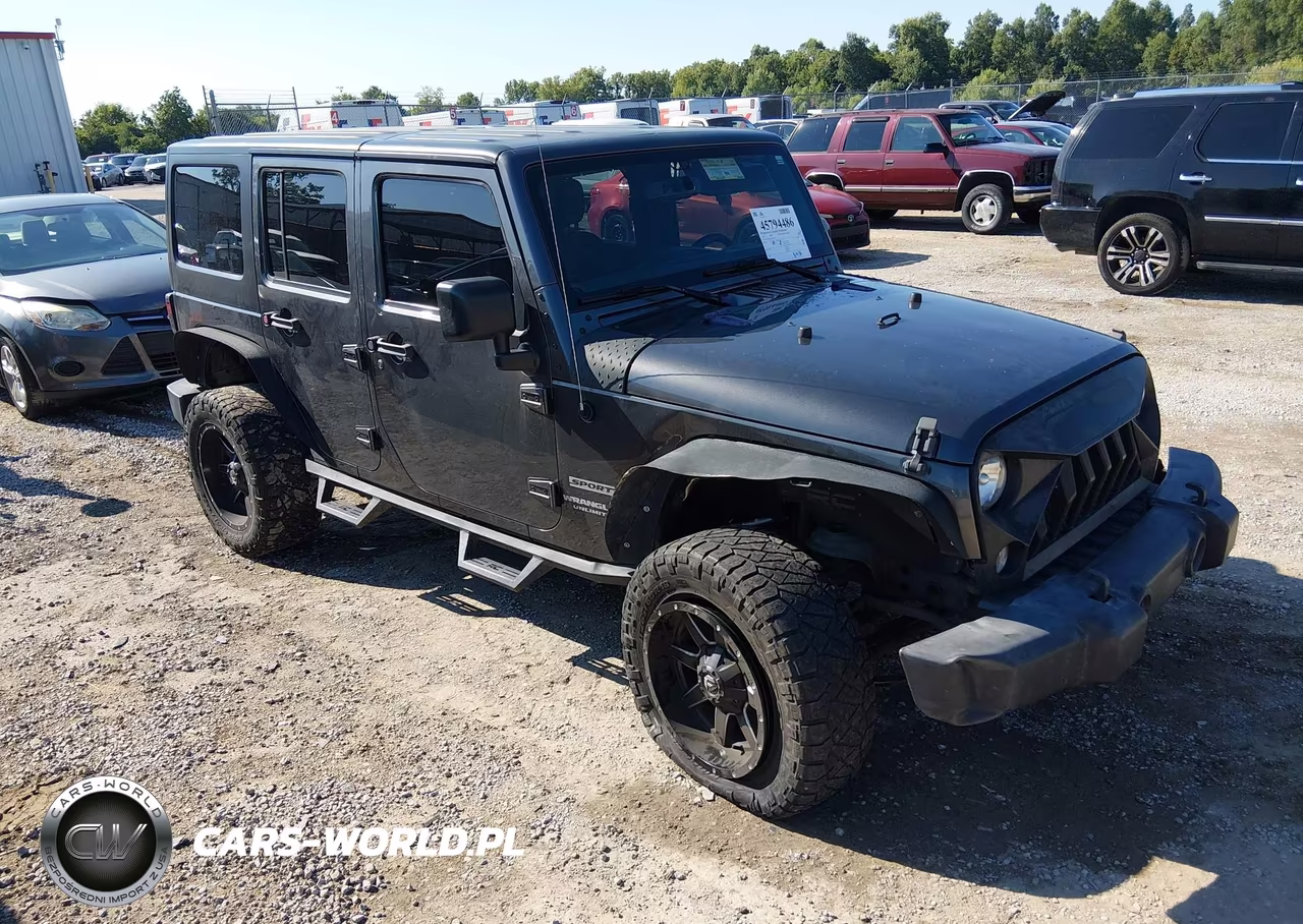 2017 Jeep Wrangler Unlimited Sport VIN:1C4BJWDG3HL645462 - 1