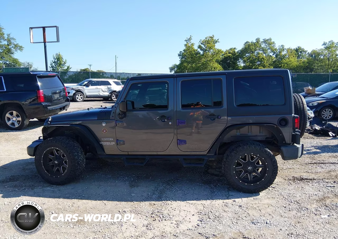 2017 Jeep Wrangler Unlimited Sport VIN:1C4BJWDG3HL645462 - 14