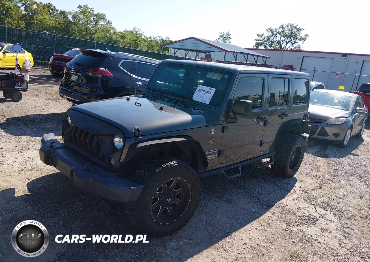 2017 Jeep Wrangler Unlimited Sport VIN:1C4BJWDG3HL645462 - 19