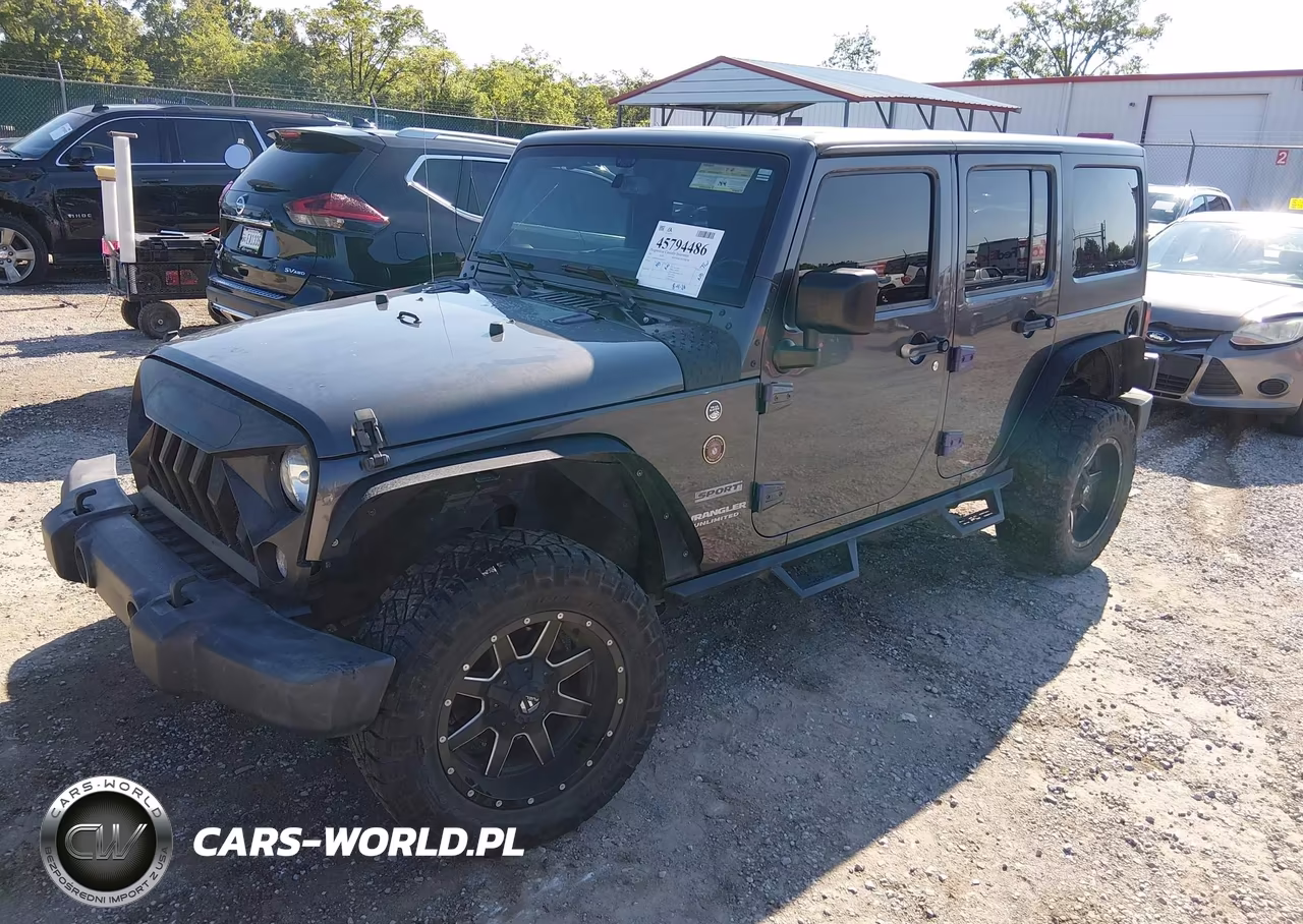 2017 Jeep Wrangler Unlimited Sport VIN:1C4BJWDG3HL645462 - 2
