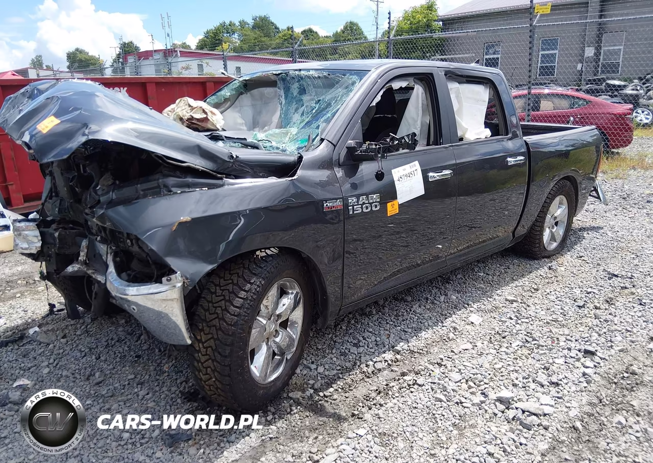 2017 Ram 1500 Big Horn 4X4 5'7 Box VIN:1C6RR7LT0HS549264 - 2