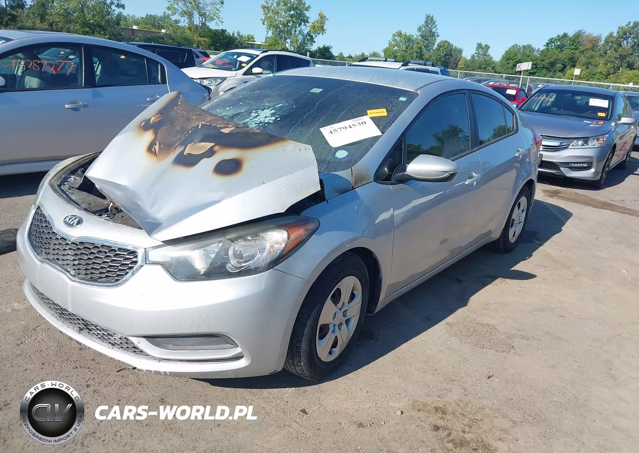 2015 Kia Forte Lx VIN:KNAFK4A63F5356840 - 2
