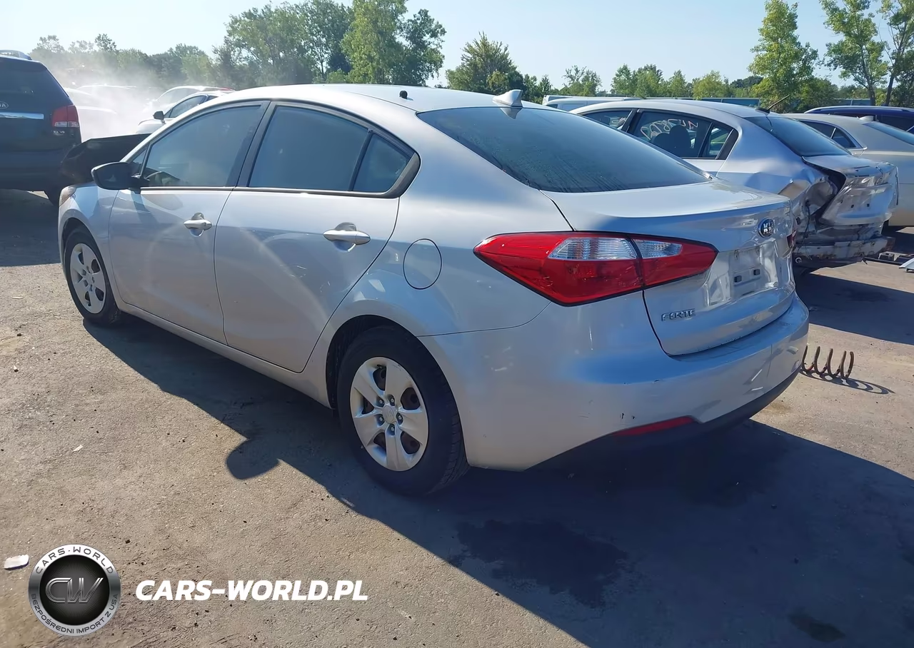 2015 Kia Forte Lx VIN:KNAFK4A63F5356840 - 3