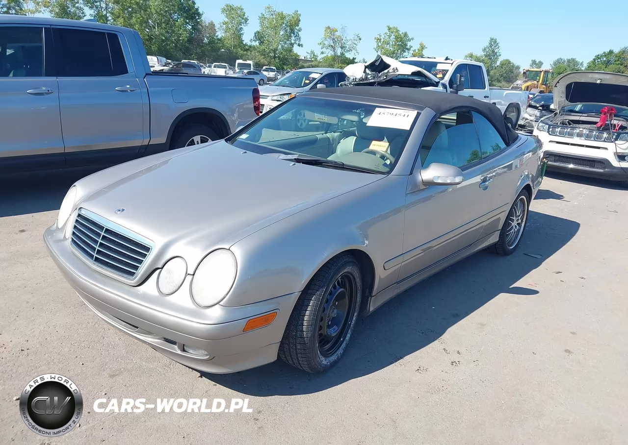 2003 Mercedes-Benz Clk 320 VIN:WDBLK65G63T142600 - 2