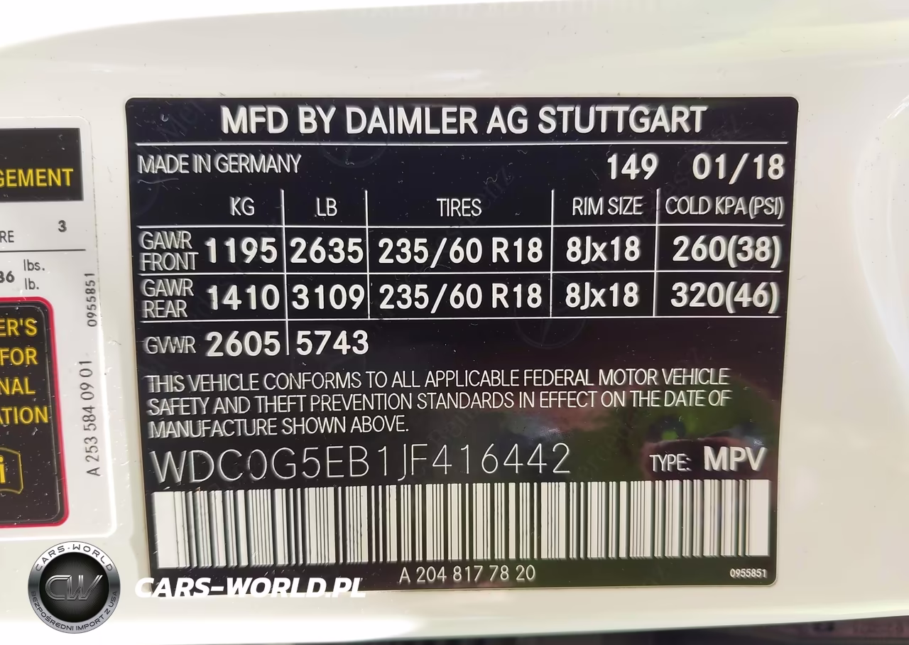 2018 Mercedes-Benz Glc 350E 4Matic VIN:WDC0G5EB1JF416442 - 9