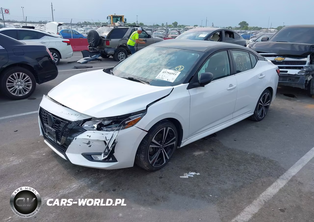 2022 Nissan Sentra Sr Xtronic Cvt VIN:3N1AB8DV4NY220552 - 2
