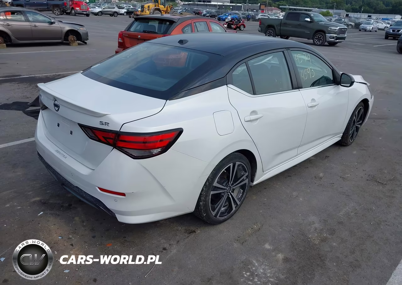 2022 Nissan Sentra Sr Xtronic Cvt VIN:3N1AB8DV4NY220552 - 4