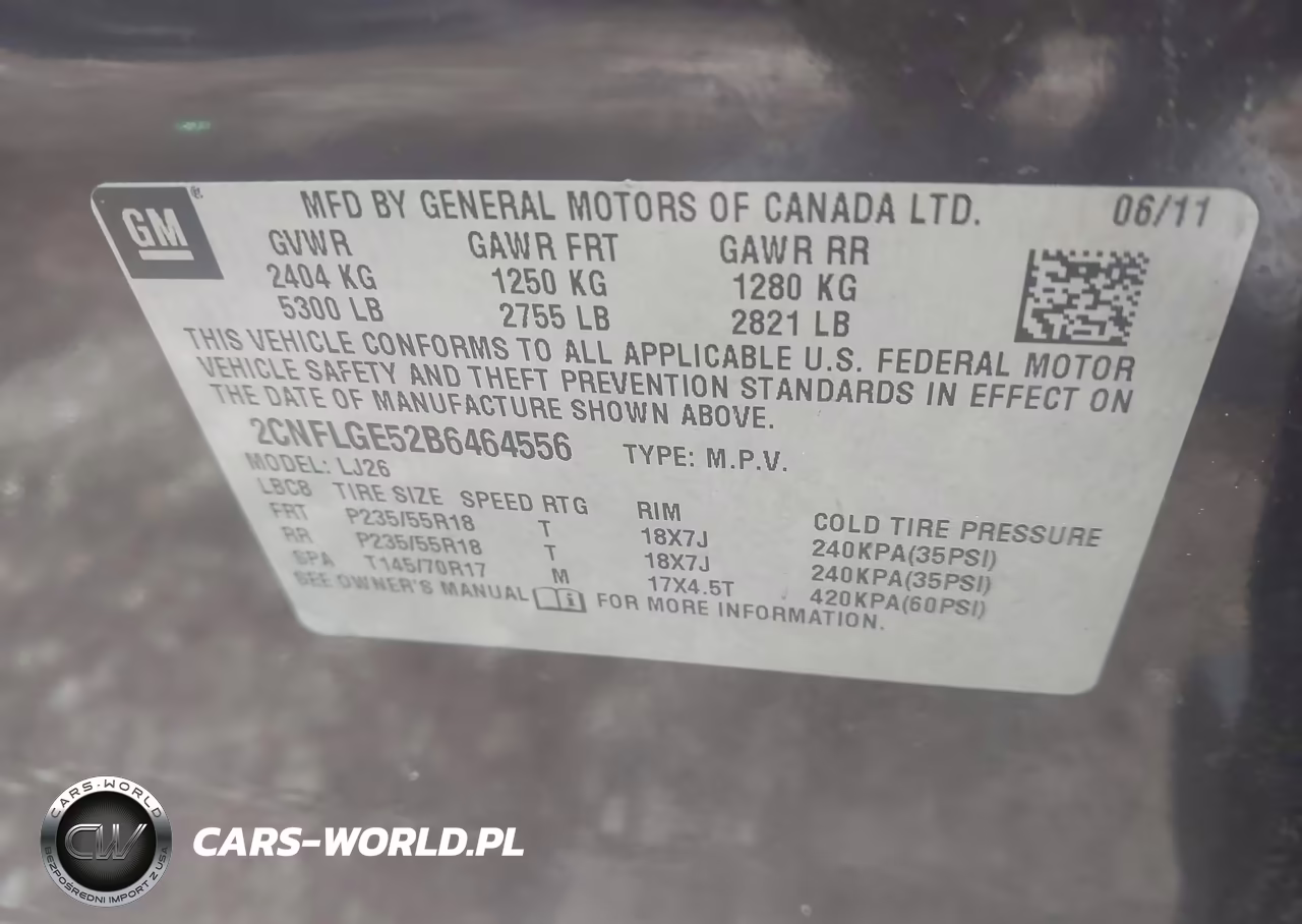 2011 Chevrolet Equinox Ltz VIN:2CNFLGE52B6464556 - 9