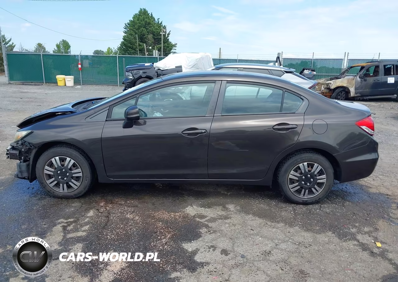 2013 Honda Civic Lx VIN:19XFB2F54DE206776 - 14