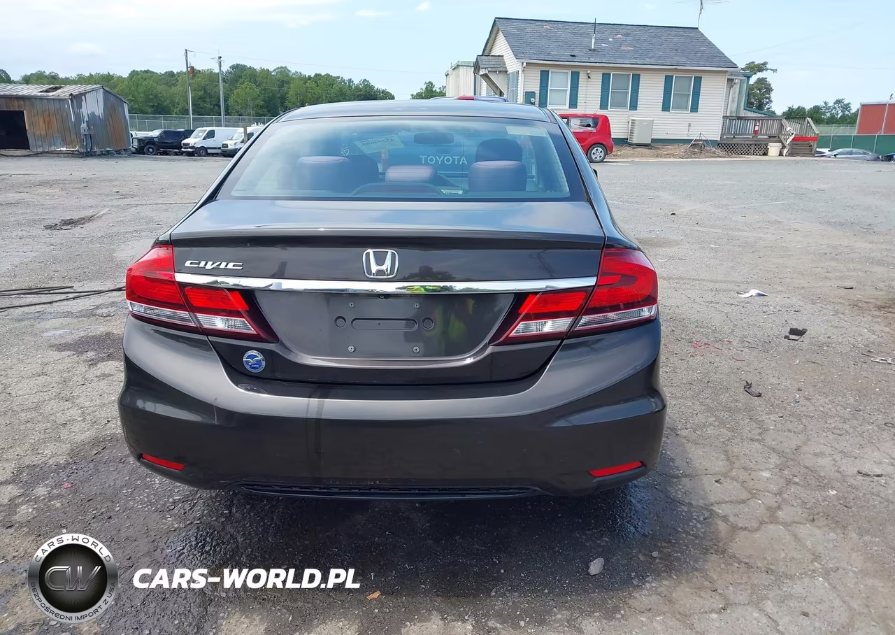2013 Honda Civic Lx VIN:19XFB2F54DE206776 - 16