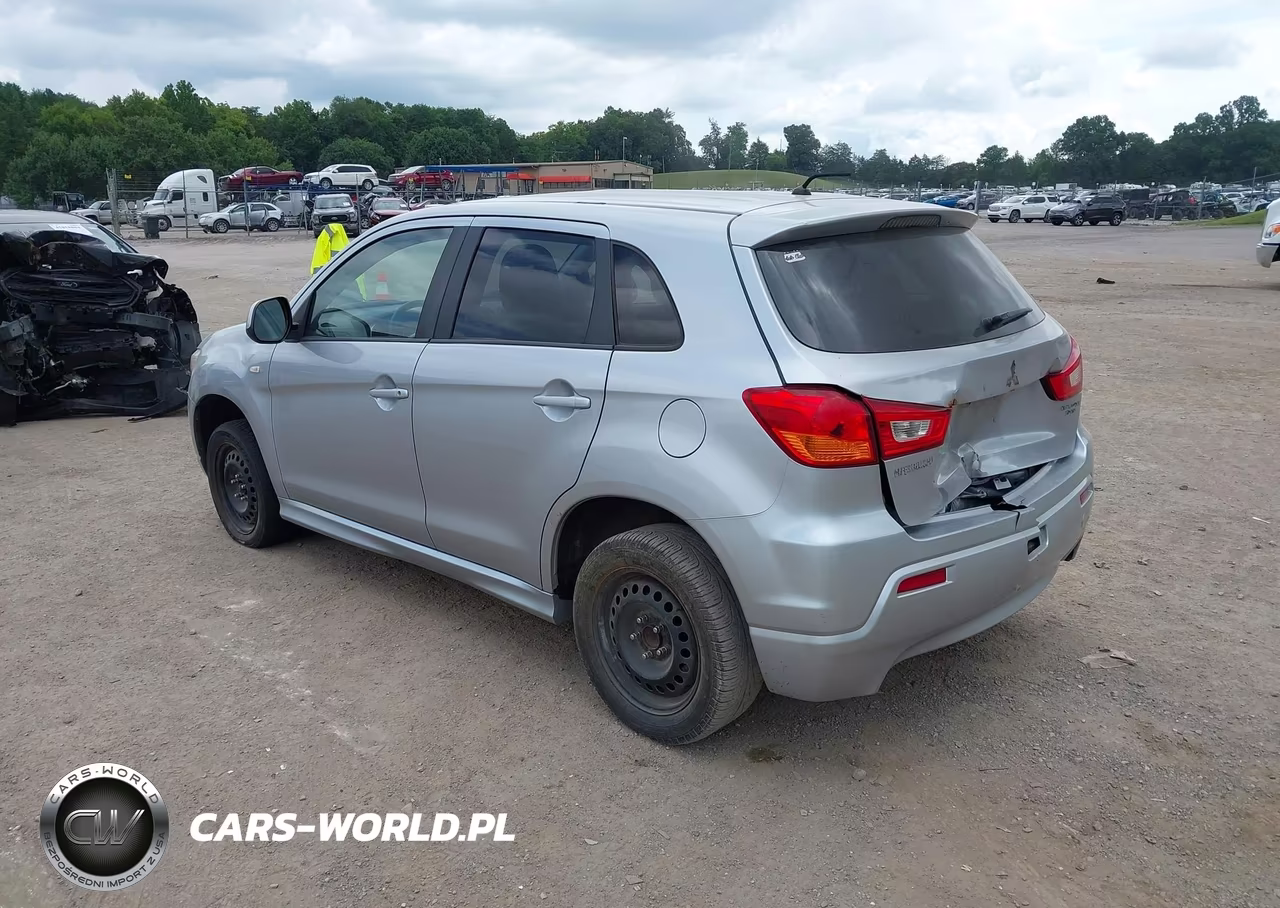 2011 Mitsubishi Outlander Sport Es VIN:JA4AP3AU1BZ002433 - 3