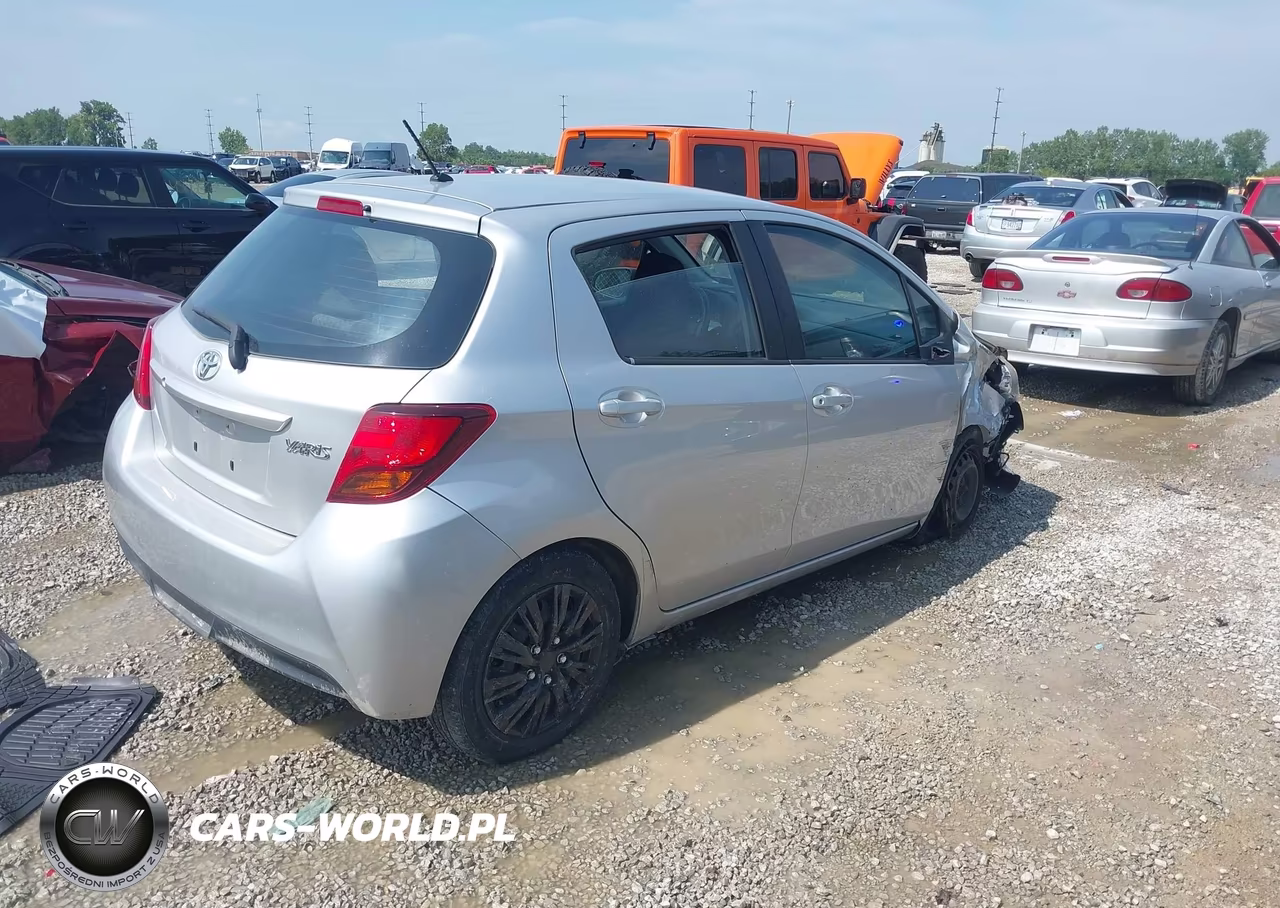 2015 Toyota Yaris L VIN:VNKKTUD32FA029781 - 4