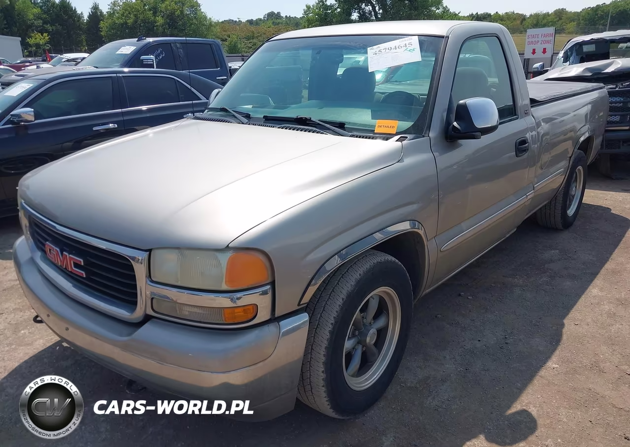 2000 GMC Sierra 1500 Sle VIN:1GTEC14V3YE422495 - 2