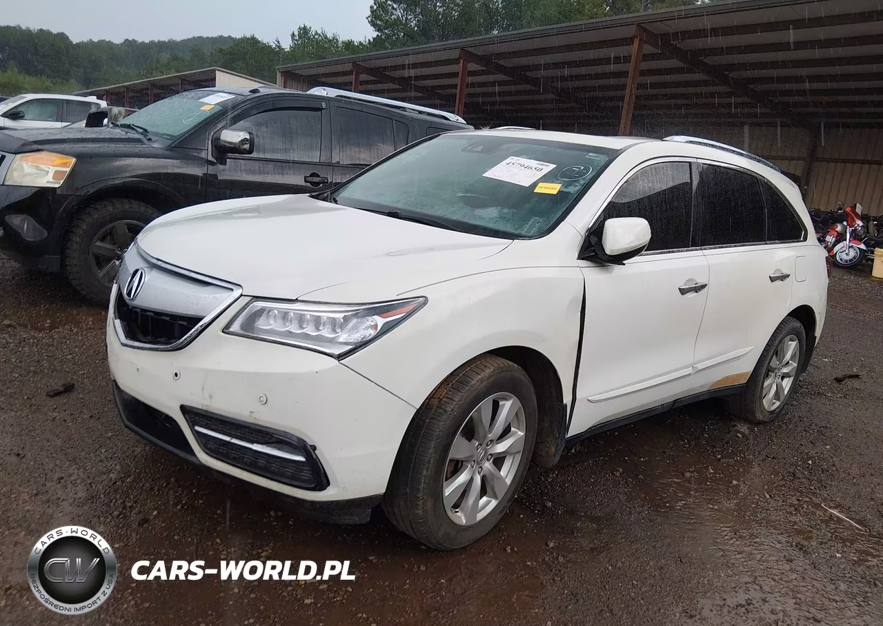 2016 Acura Mdx Advance Entertainment Packages-Advance Package VIN:5FRYD4H94GB043719 - 2