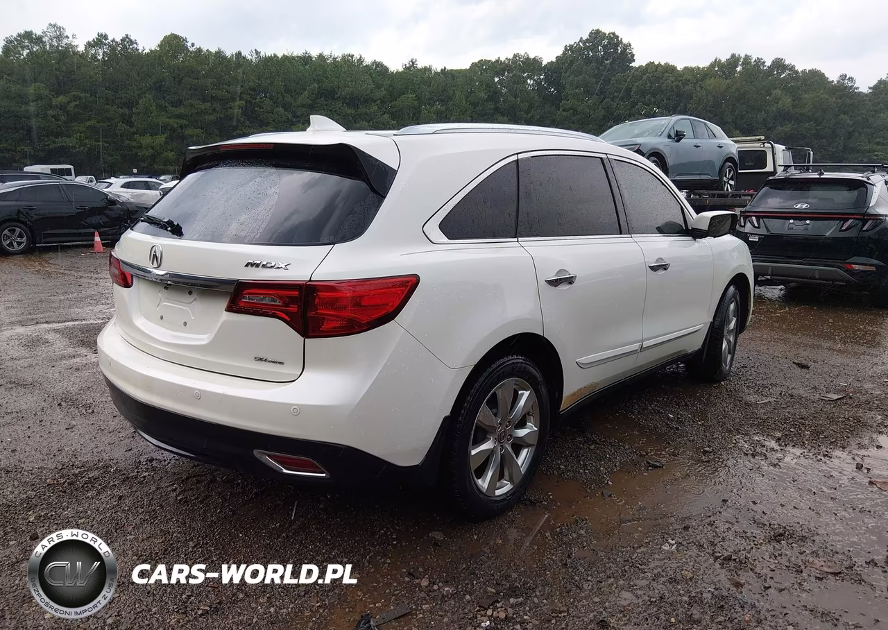 2016 Acura Mdx Advance Entertainment Packages-Advance Package VIN:5FRYD4H94GB043719 - 4