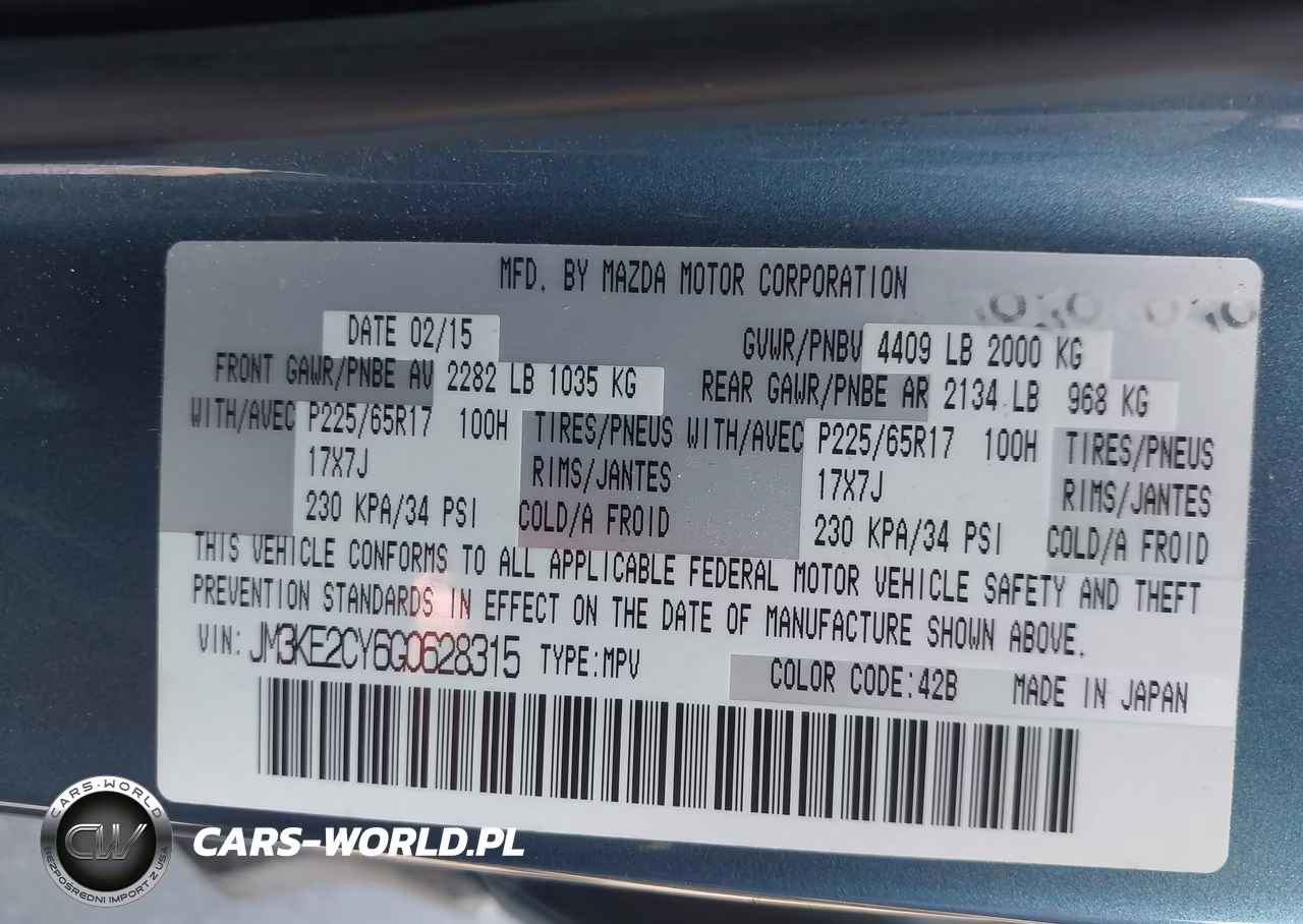 2016 Mazda Cx-5 Touring VIN:JM3KE2CY6G0628315 - 9