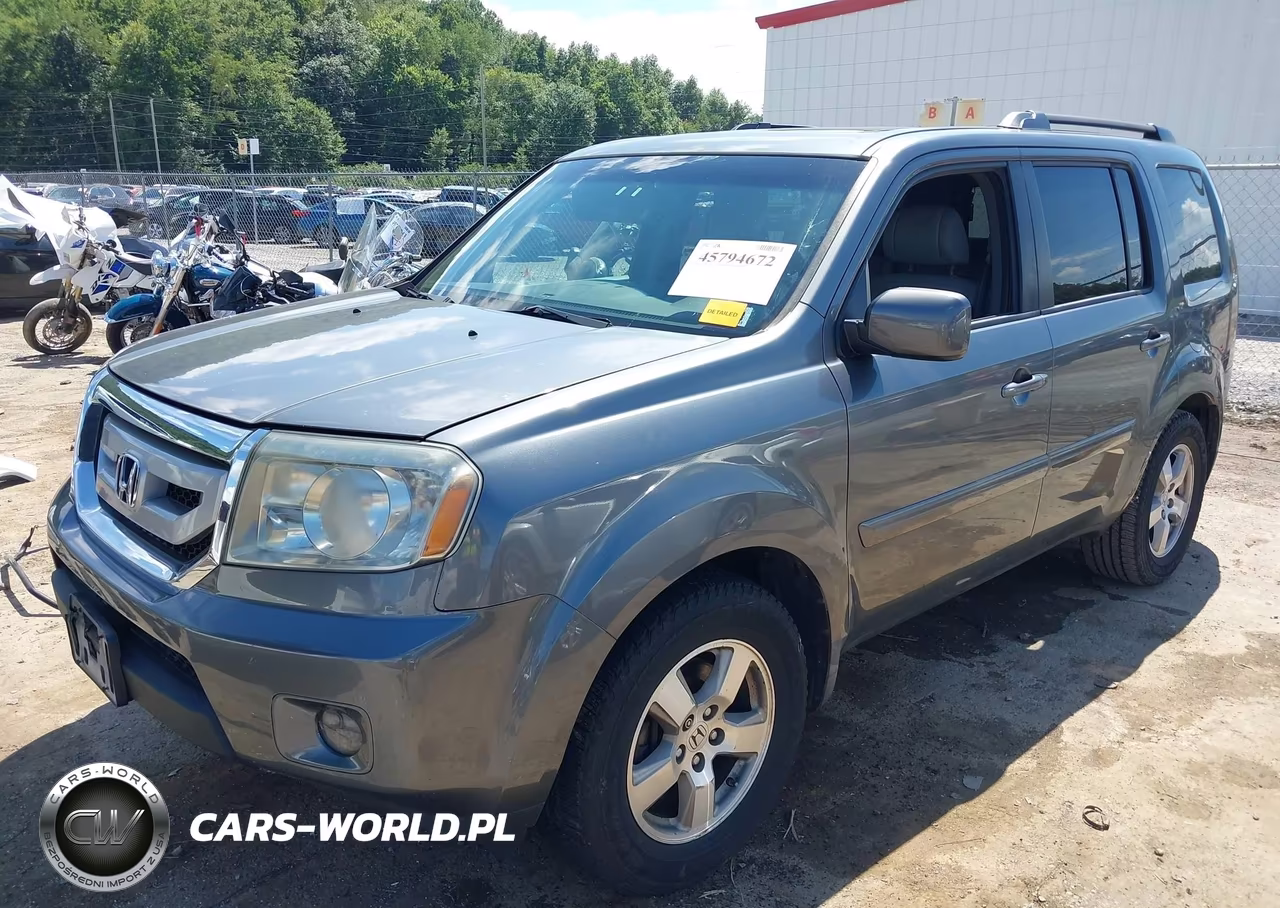 2010 Honda Pilot Ex-L VIN:5FNYF4H5XAB008408 - 2