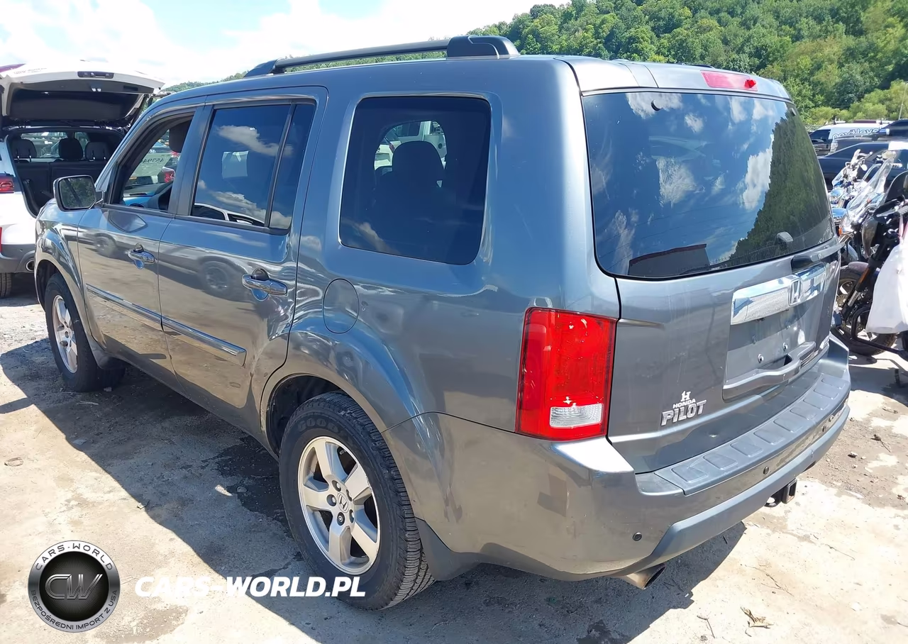 2010 Honda Pilot Ex-L VIN:5FNYF4H5XAB008408 - 3