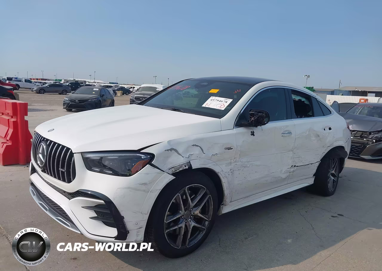 2025 Mercedes-Benz Amg Gle 53 Coupe 4Matic+ VIN:4JGFD6BB4SB365154 - 2