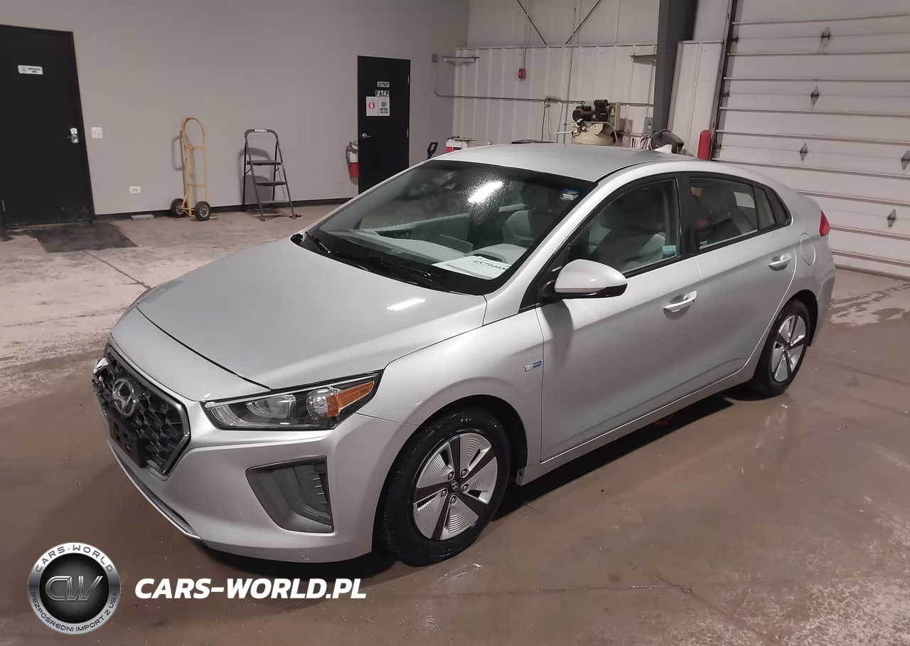 2020 Hyundai Ioniq Hybrid Blue VIN:KMHC65LCXLU220074 - 2