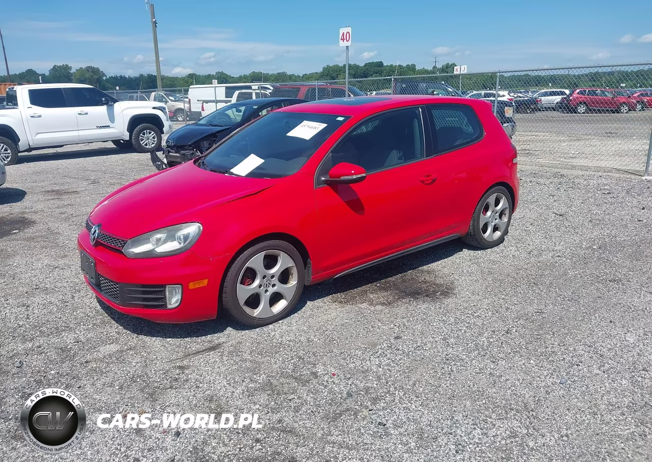 2010 Volkswagen Gti 2-Door VIN:WVWEV7AJ5AW351556 - 2