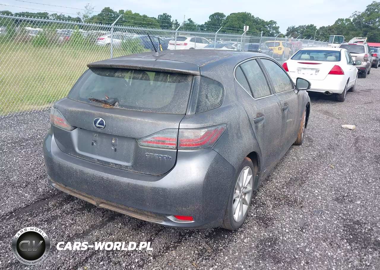 2012 Lexus Ct 200H Premium VIN:JTHKD5BH3C2112151 - 4