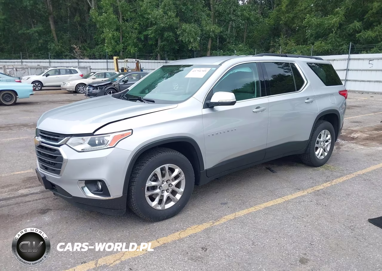 2021 Chevrolet Traverse Fwd 2Fl VIN:1GNERMKW9MJ188593 - 2