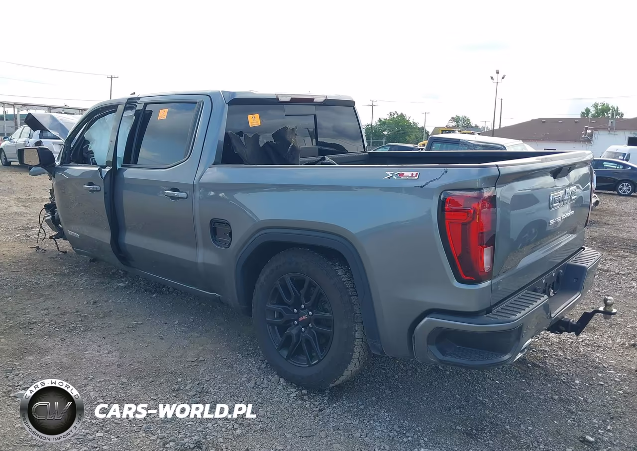 2021 GMC Sierra 1500 4Wd Short Box Elevation VIN:3GTU9CET5MG192111 - 3