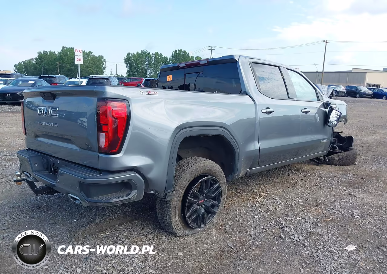2021 GMC Sierra 1500 4Wd Short Box Elevation VIN:3GTU9CET5MG192111 - 4