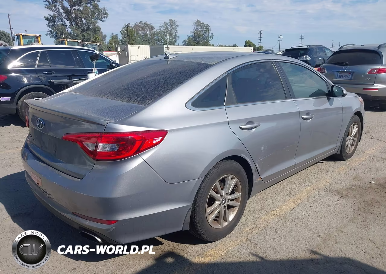 2017 Hyundai Sonata Se VIN:5NPE24AF1HH566404 - 4