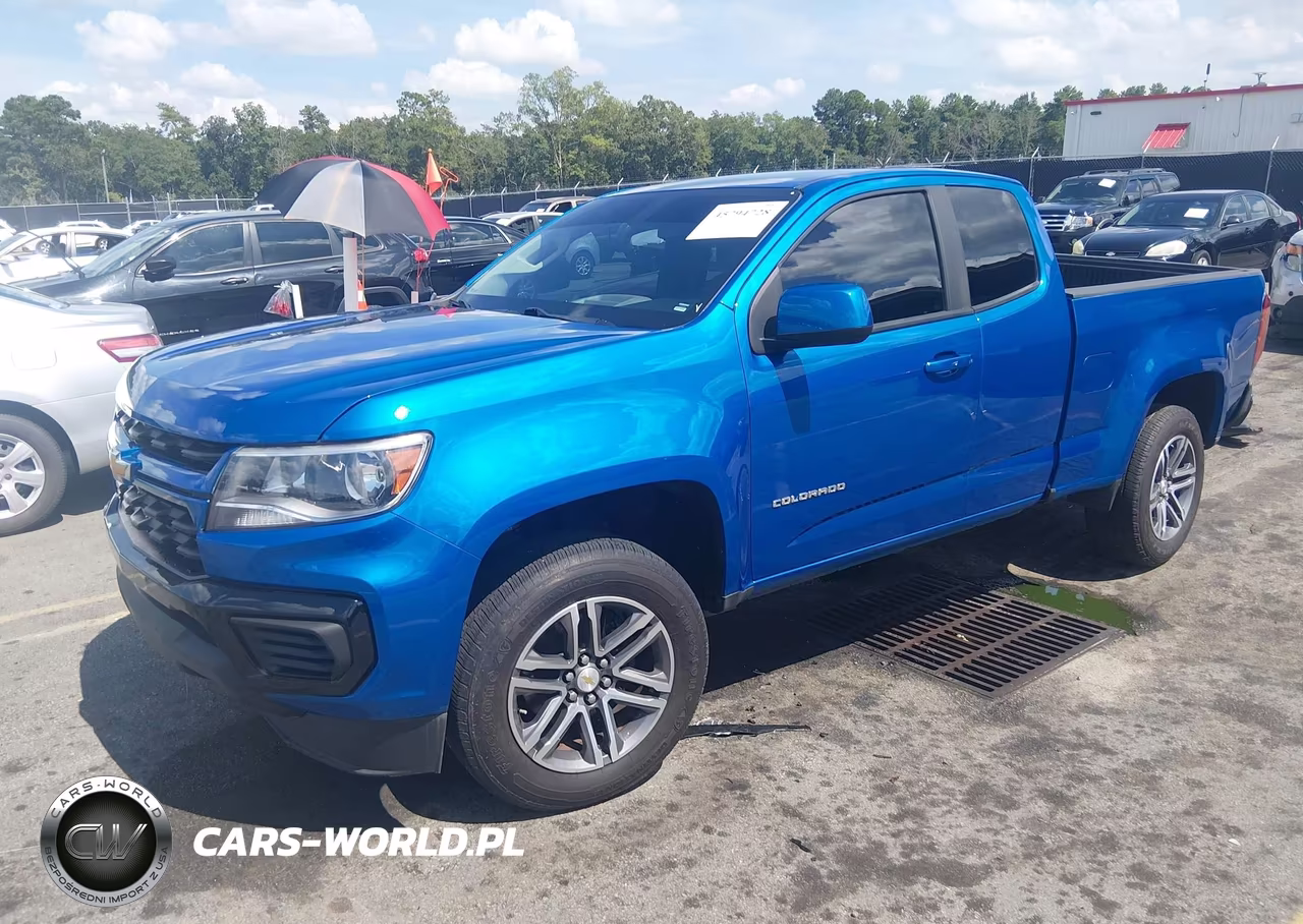 2021 Chevrolet Colorado 2Wd Long Box Wt VIN:1GCHSBEA0M1125347 - 2