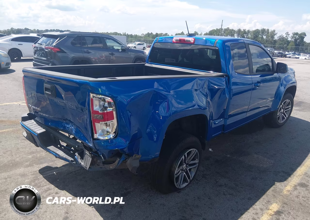 2021 Chevrolet Colorado 2Wd Long Box Wt VIN:1GCHSBEA0M1125347 - 4
