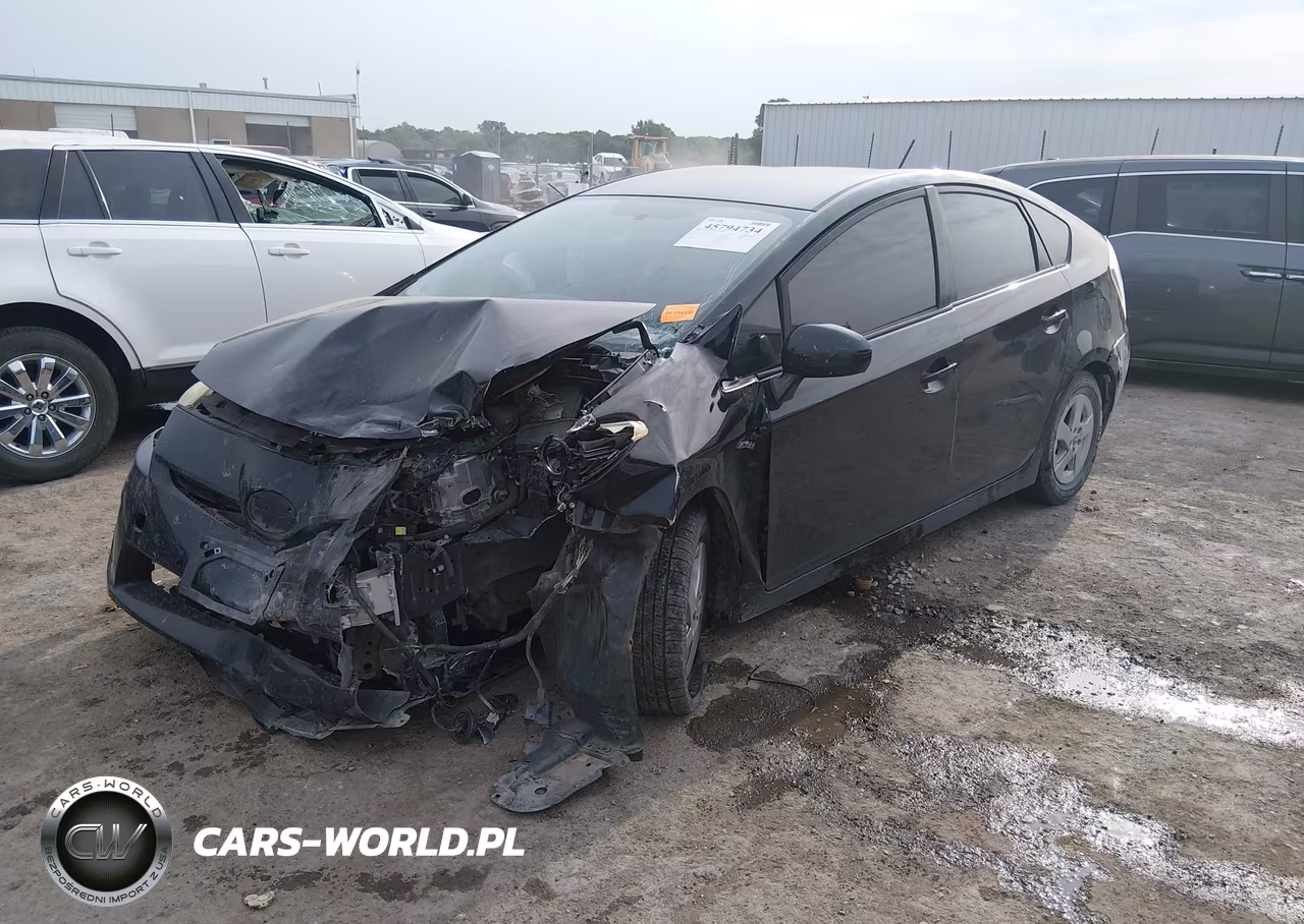 TOYOTA PRIUS VIN:JTDKN3DU4A0157105 - 2