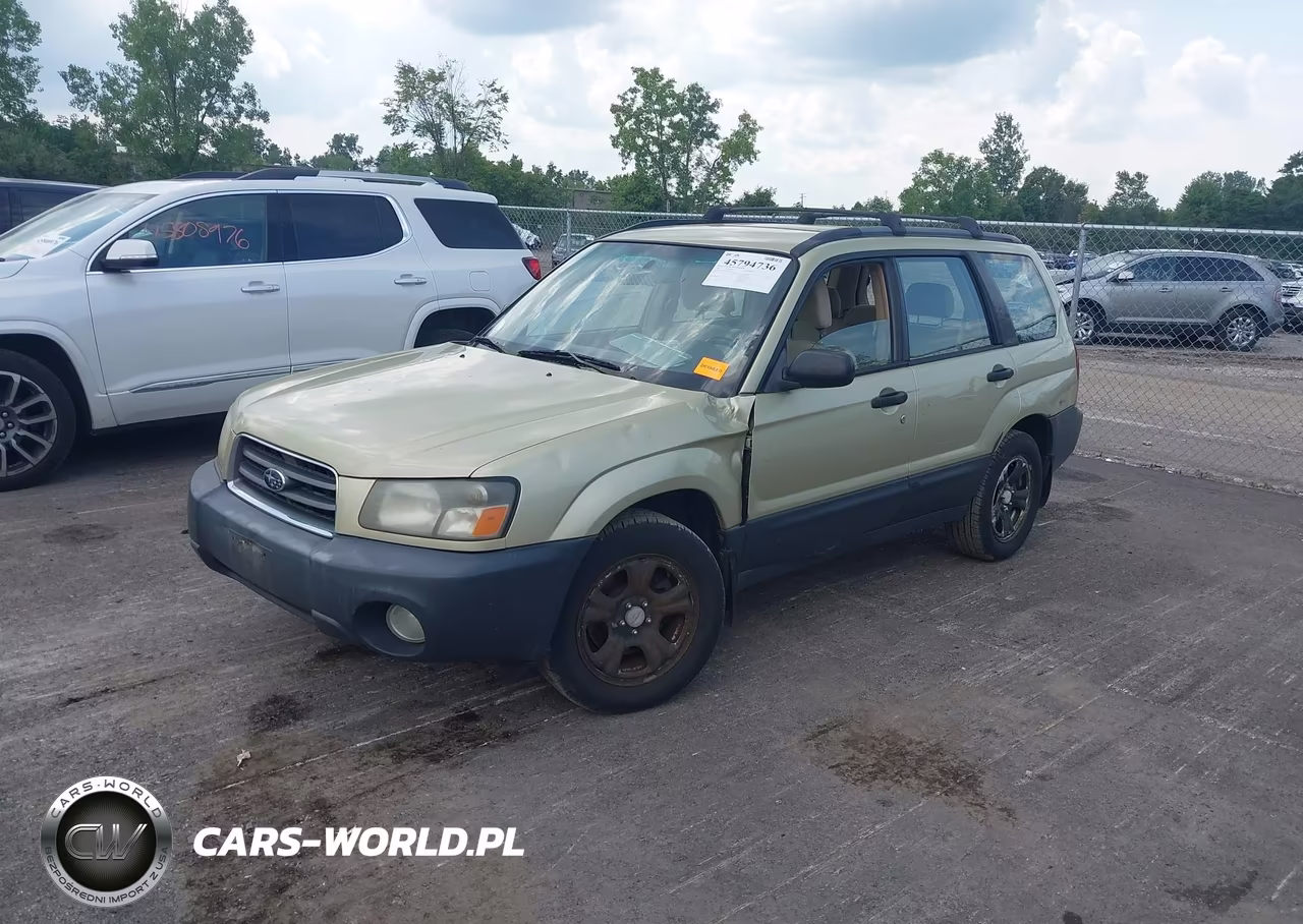 2003 Subaru Forester X VIN:JF1SG63643H736863 - 2