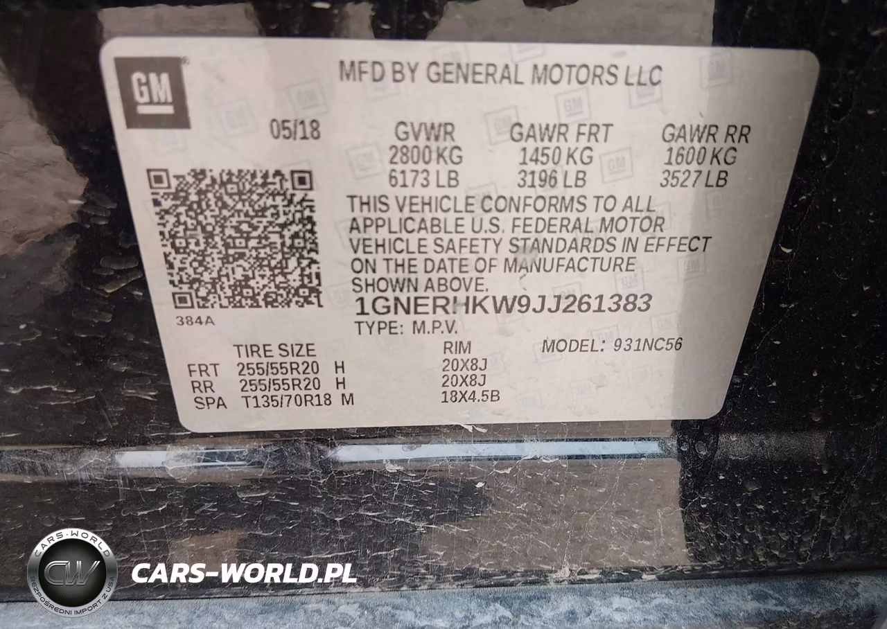 2018 Chevrolet Traverse Lt Leather VIN:1GNERHKW9JJ261383 - 9