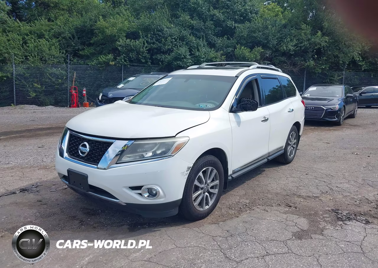 2013 Nissan Pathfinder Sl VIN:5N1AR2MM9DC625015 - 2