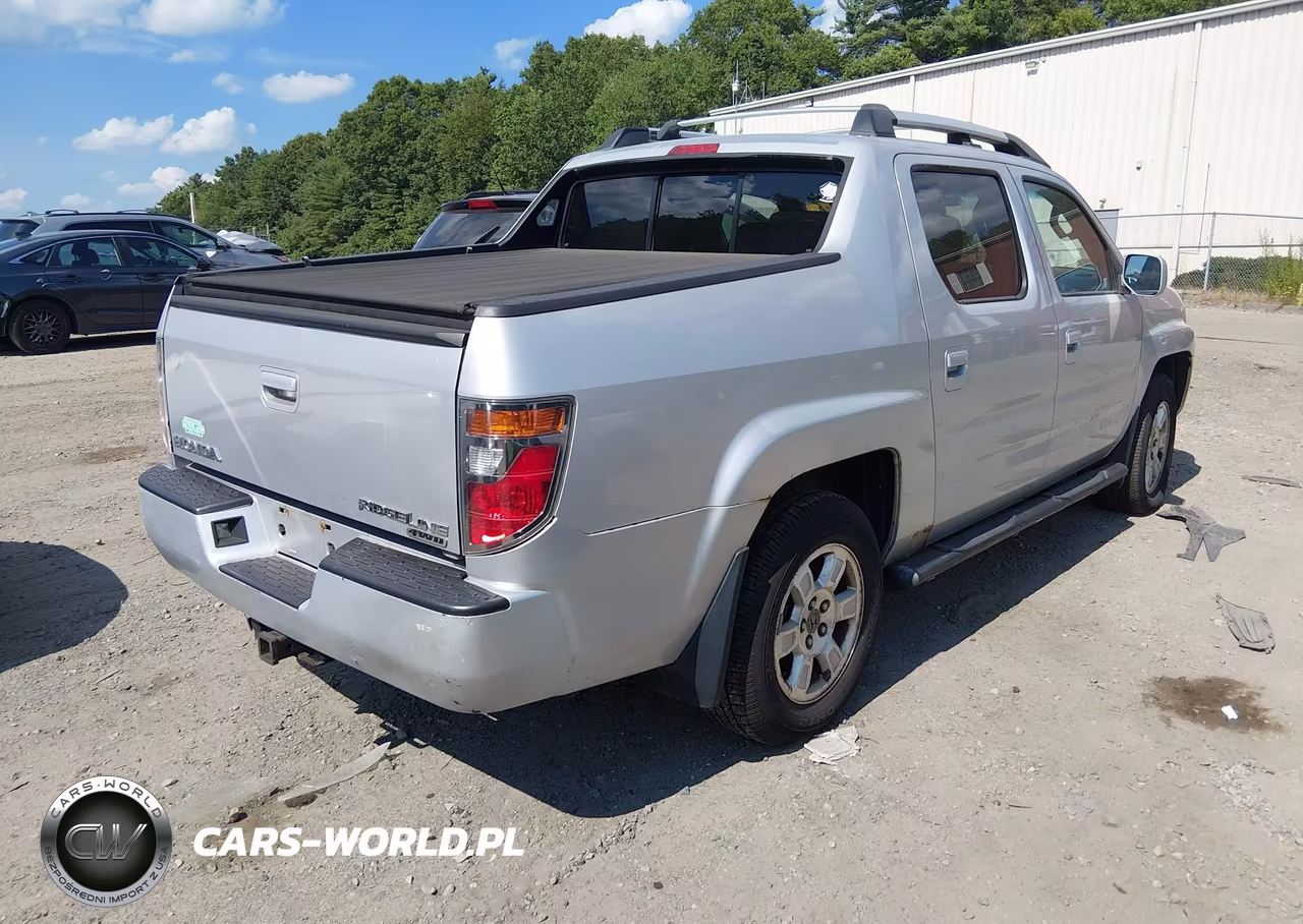 2008 Honda Ridgeline Rts VIN:2HJYK16418H501558 - 4