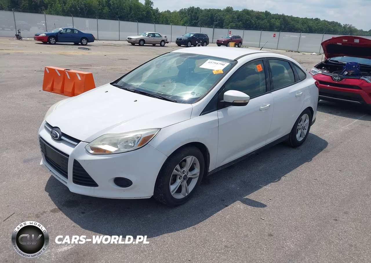 2014 Ford Focus Se VIN:1FADP3F22EL459436 - 2