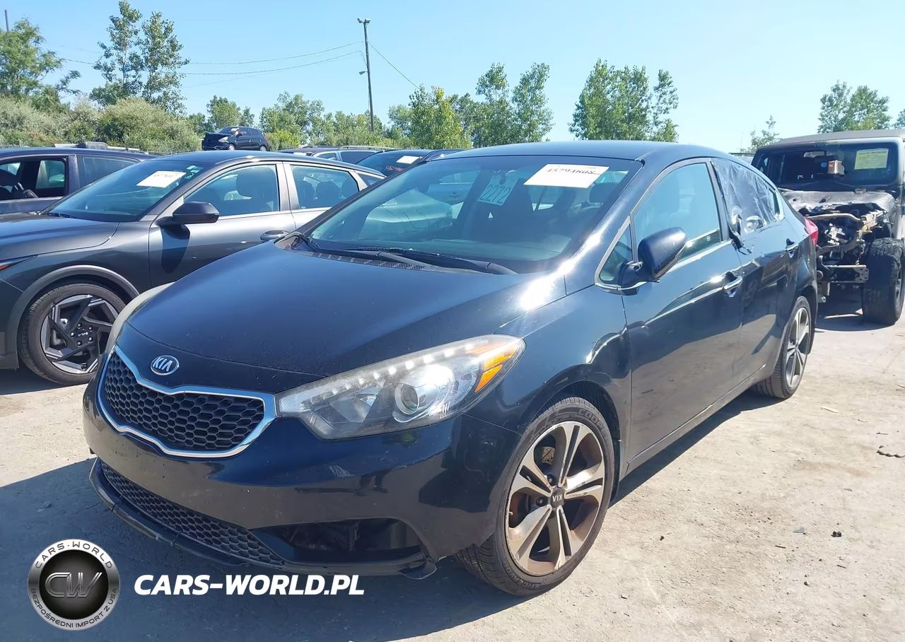 2015 Kia Forte Ex VIN:KNAFX4A87F5350249 - 2