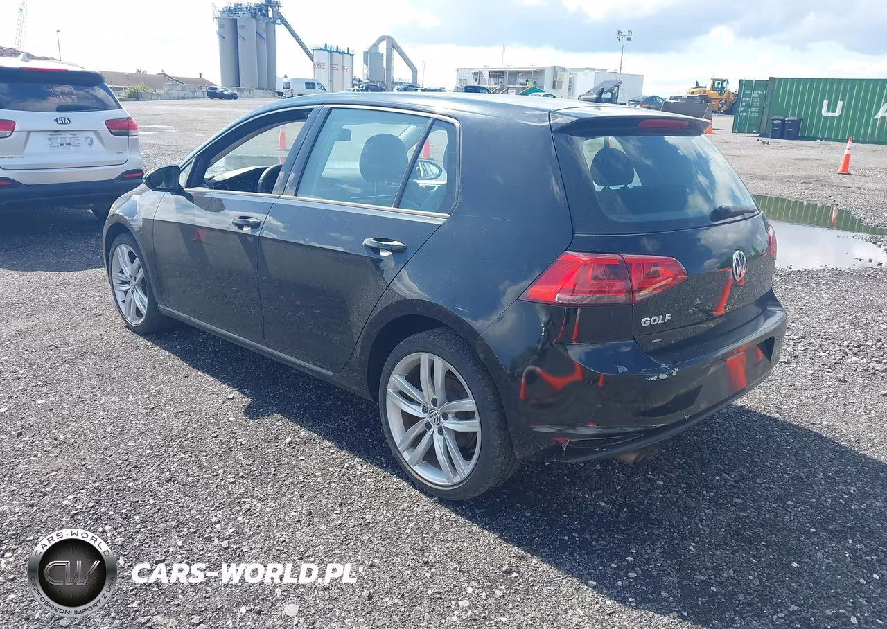 2015 Volkswagen Golf Tsi Sel 4-Door VIN:3VW217AU8FM013100 - 3