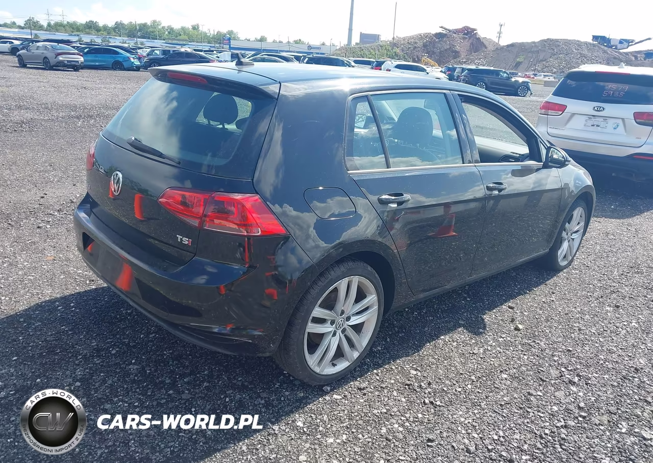 2015 Volkswagen Golf Tsi Sel 4-Door VIN:3VW217AU8FM013100 - 4