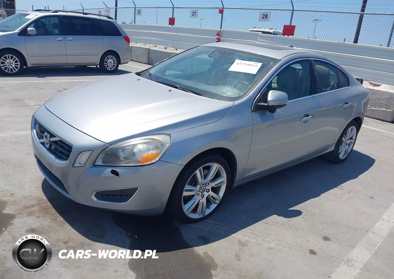 2012 Volvo S60 T6 VIN:YV1902FH7C2038909 - 2