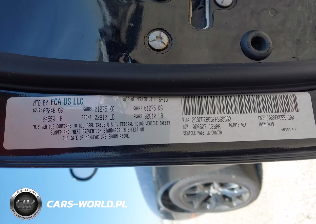 2015 Dodge Challenger Sxt Plus VIN:2C3CDZBG5FH869363 - 9