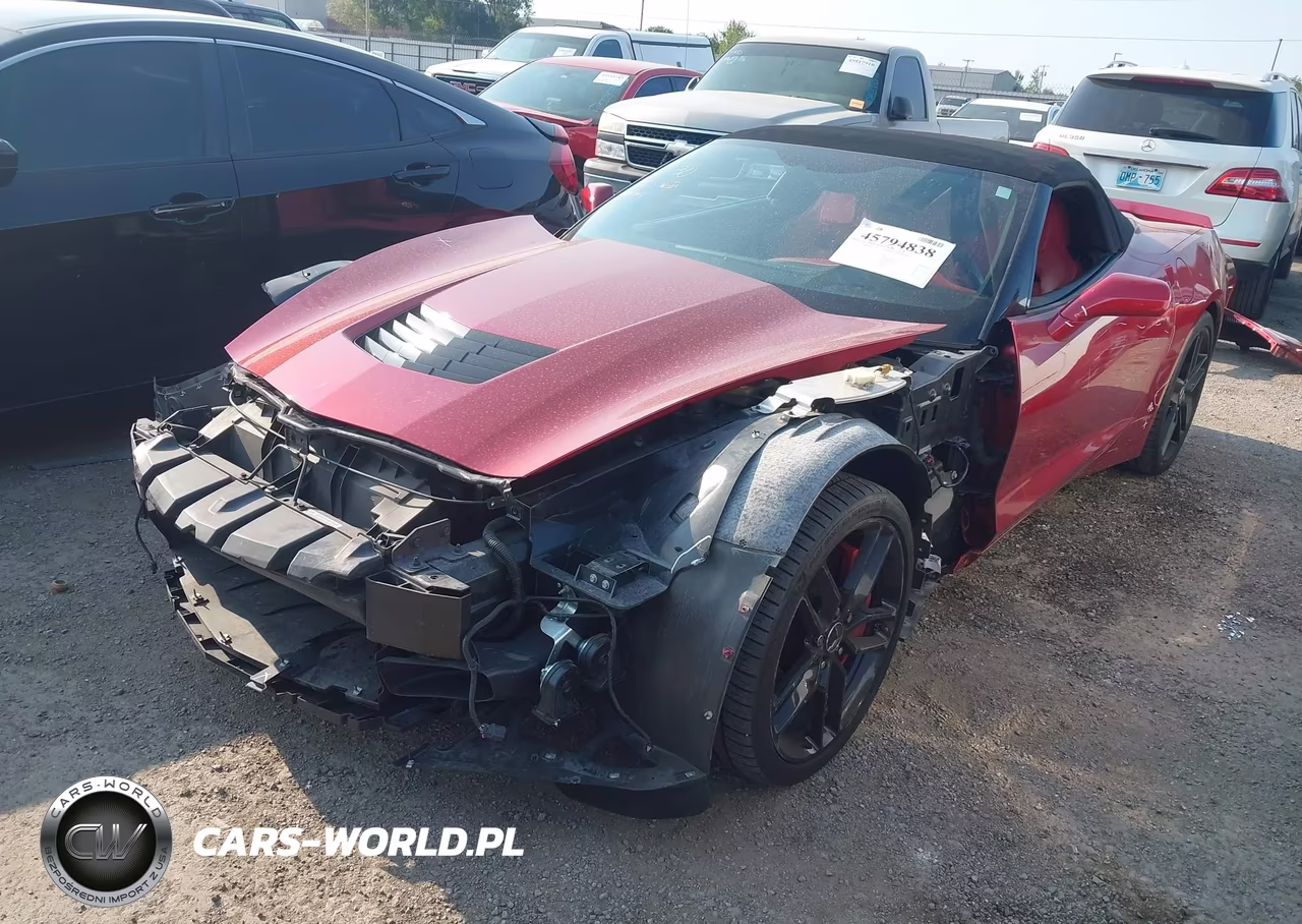 2014 Chevrolet Corvette Stingray Z51 VIN:1G1YM3D74E5124159 - 2