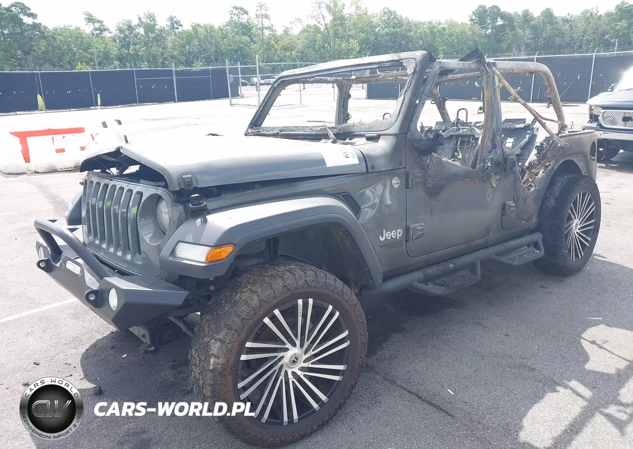 2018 Jeep Wrangler Unlimited Sport S 4X4 VIN:1C4HJXDG3JW319889 - 2