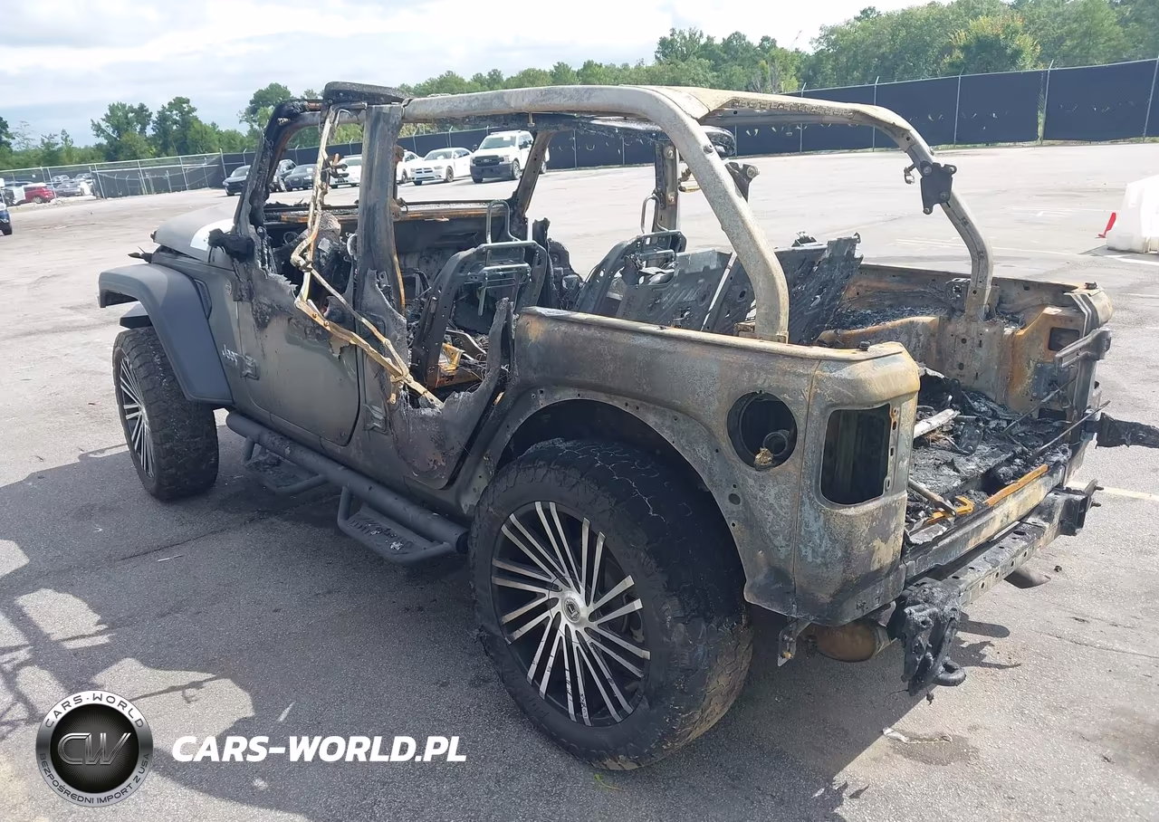 2018 Jeep Wrangler Unlimited Sport S 4X4 VIN:1C4HJXDG3JW319889 - 3