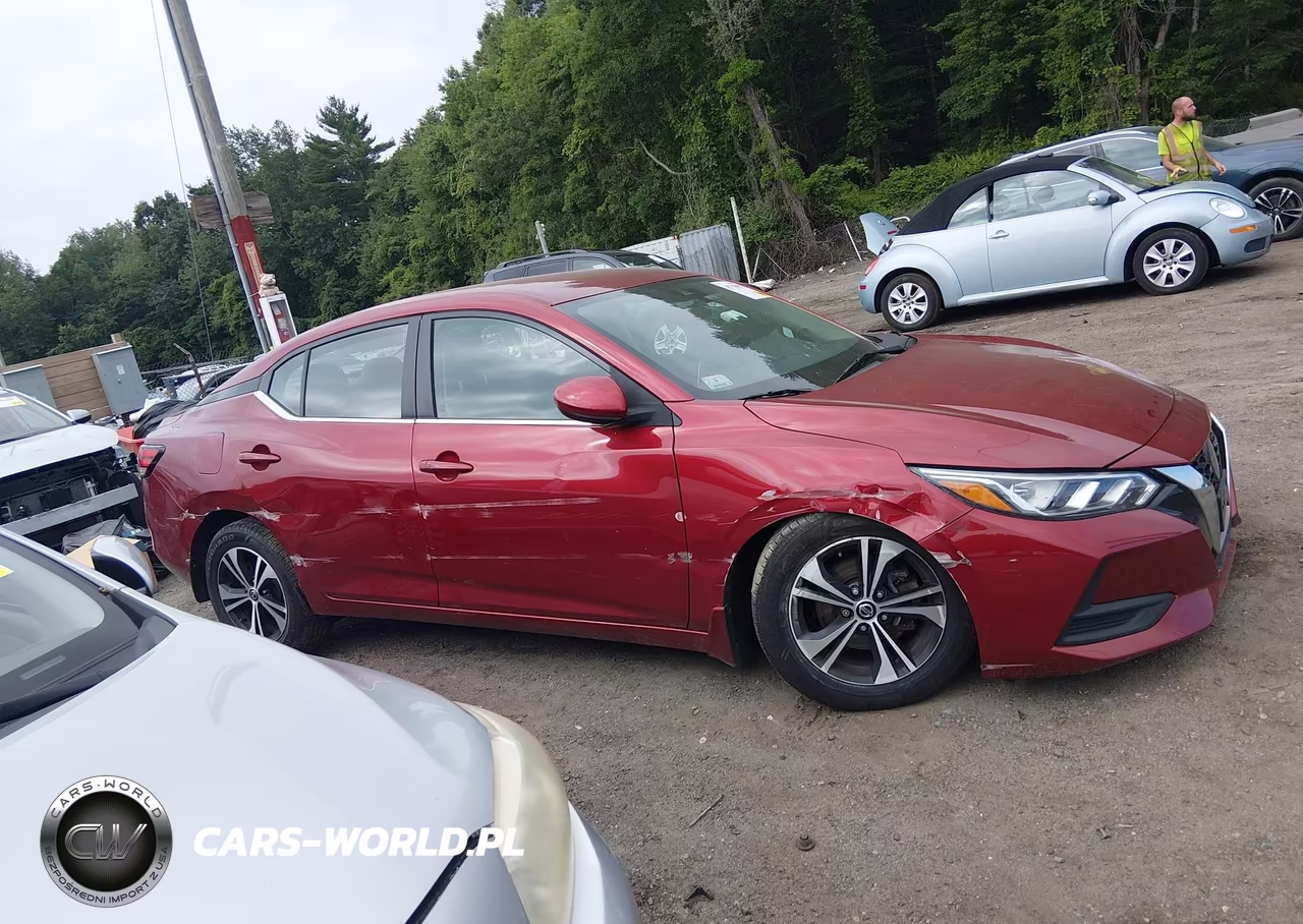 2021 Nissan Sentra Sv Xtronic Cvt VIN:3N1AB8CV6MY252001 - 13